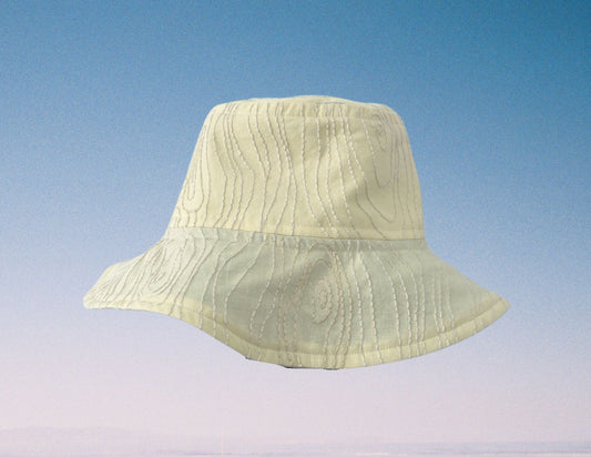 wood grain bucket hat